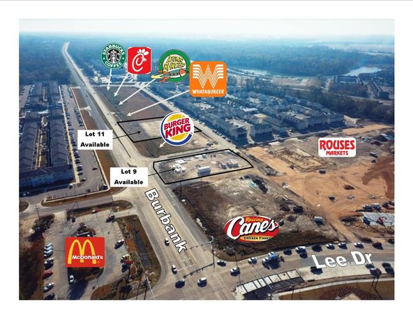 Arlington Marketplace Pad Sites - Burbank Dr: Burbank Dr, Baton Rouge, LA 70820